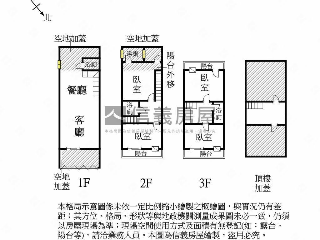 中西區信義街老宅房屋室內格局與周邊環境