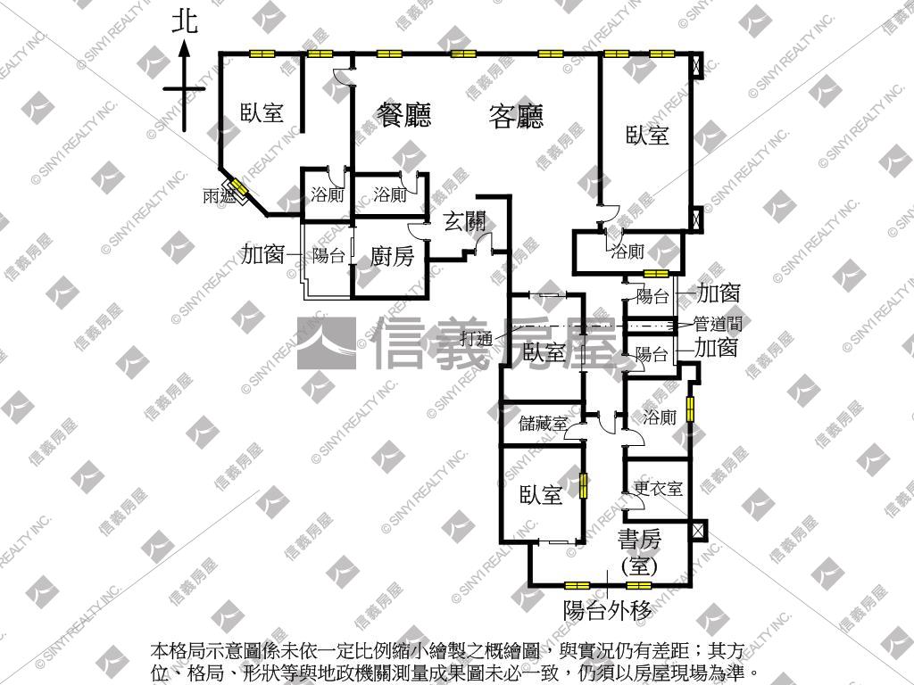 將捷真愛朝南大戶三車位房屋室內格局與周邊環境