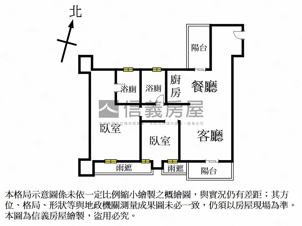 元利綠意景觀房房屋室內格局與周邊環境