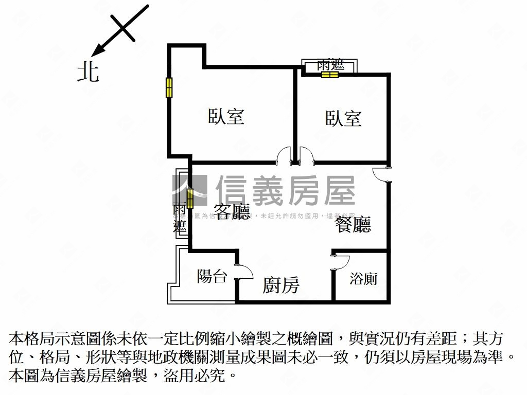 北投捷運站２房鋼骨好宅房屋室內格局與周邊環境