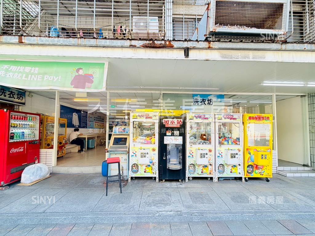 星雲街面寬穩定收租店面房屋室內格局與周邊環境