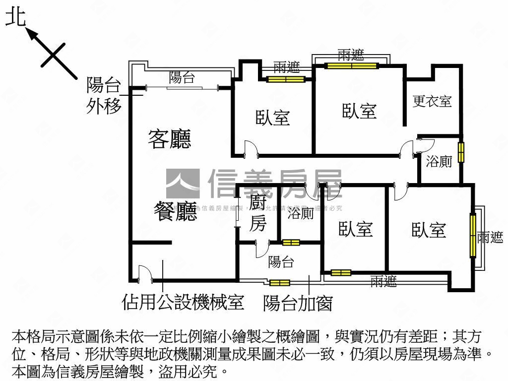 元利榮耀四房雙車位美居房屋室內格局與周邊環境