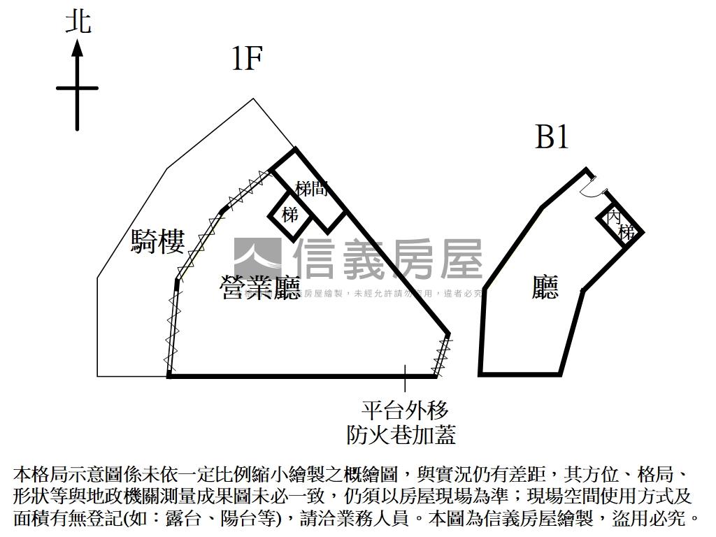 過目不忘＄三角窗黃金店面房屋室內格局與周邊環境