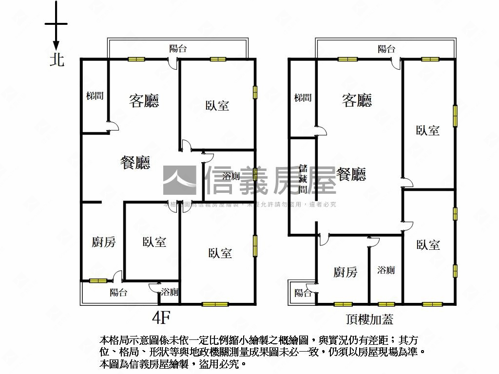 專任委託尊賢街頂加房屋室內格局與周邊環境