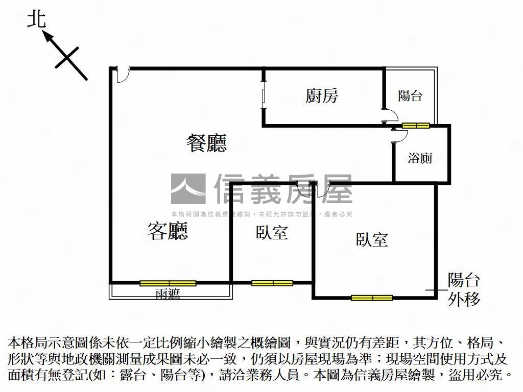 近德芳南路２房高樓御邸房屋室內格局與周邊環境