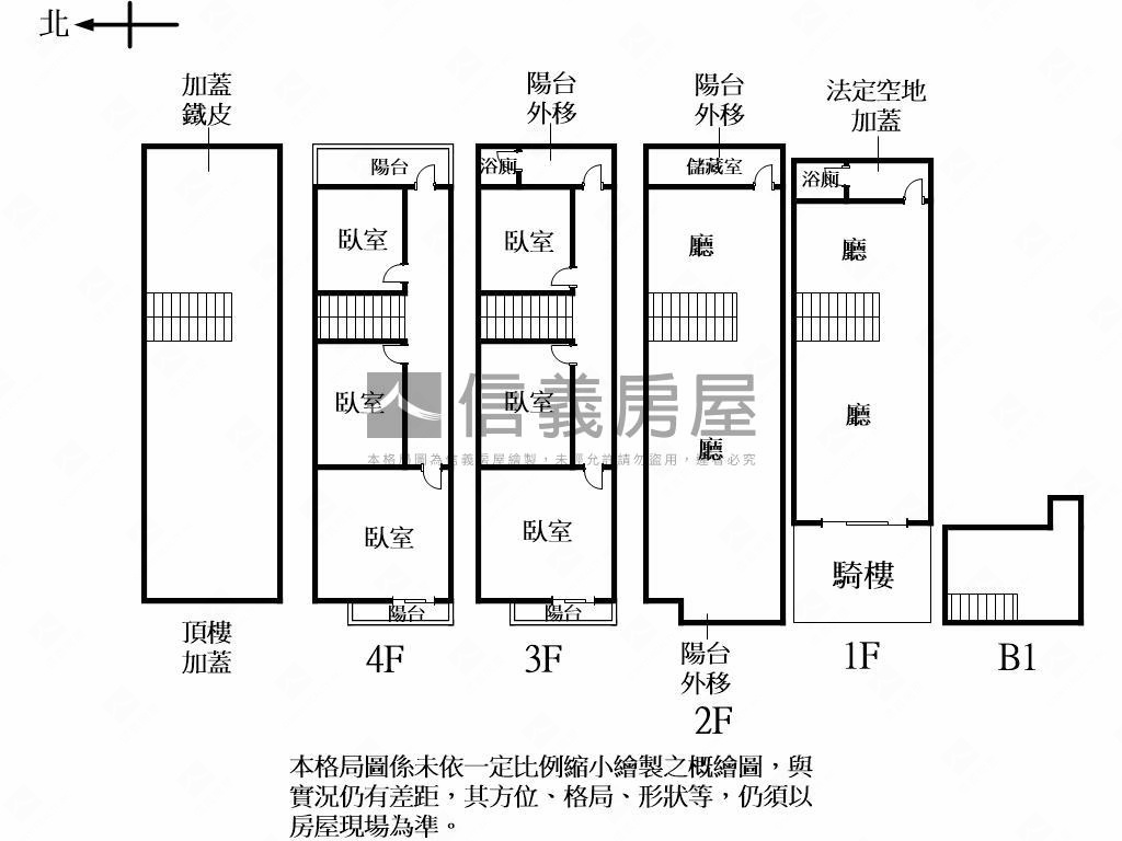 正福星路逢甲商圈黃金店面房屋室內格局與周邊環境