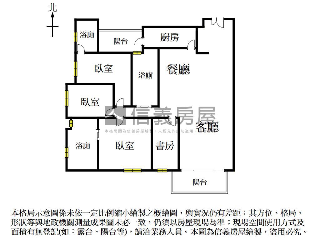 ＵＮｉＰＡＲＫ綠意大四房房屋室內格局與周邊環境
