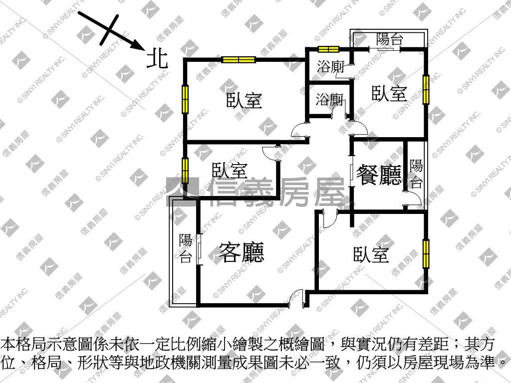 大東捷運角間大四房房屋室內格局與周邊環境