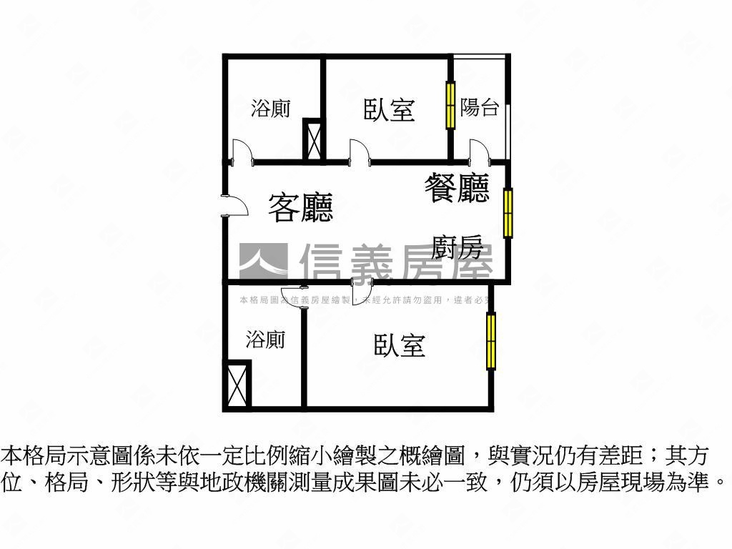 大里區成功好好Ａ３格局房屋室內格局與周邊環境