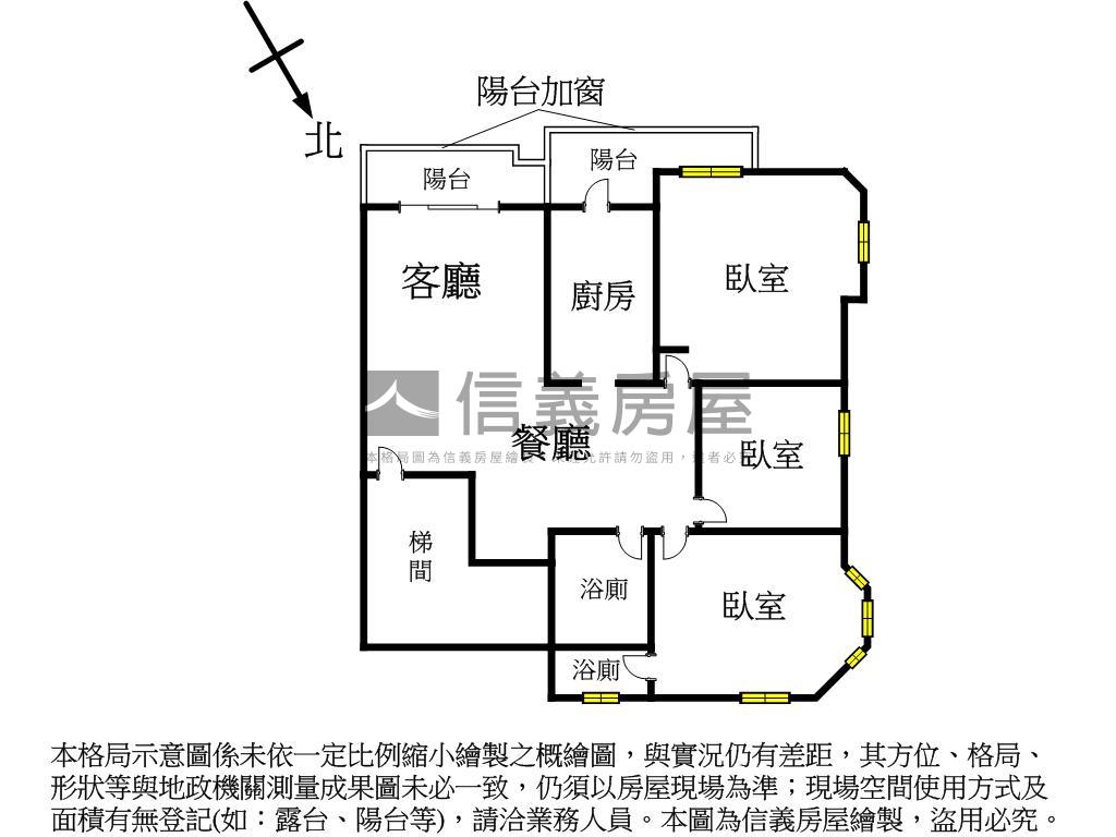 中科東海高樓三房有車位房屋室內格局與周邊環境