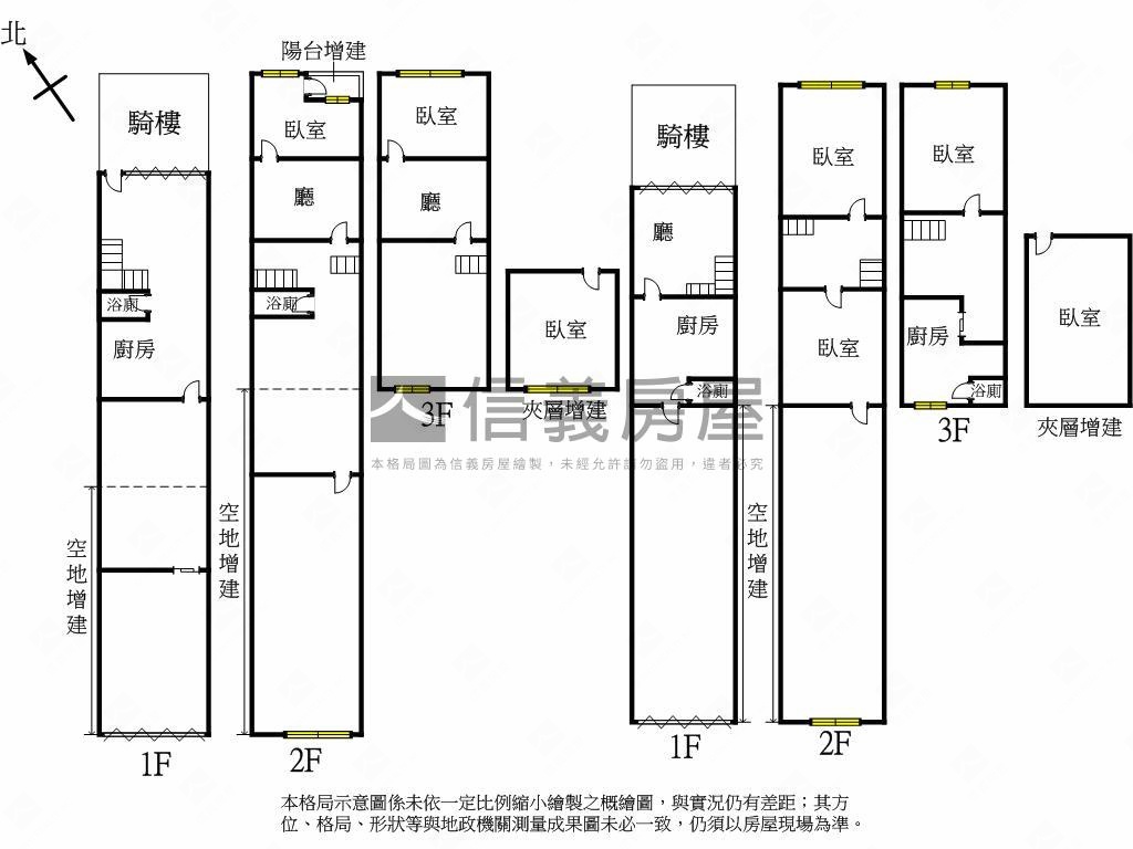 福安路霸氣雙透店房屋室內格局與周邊環境