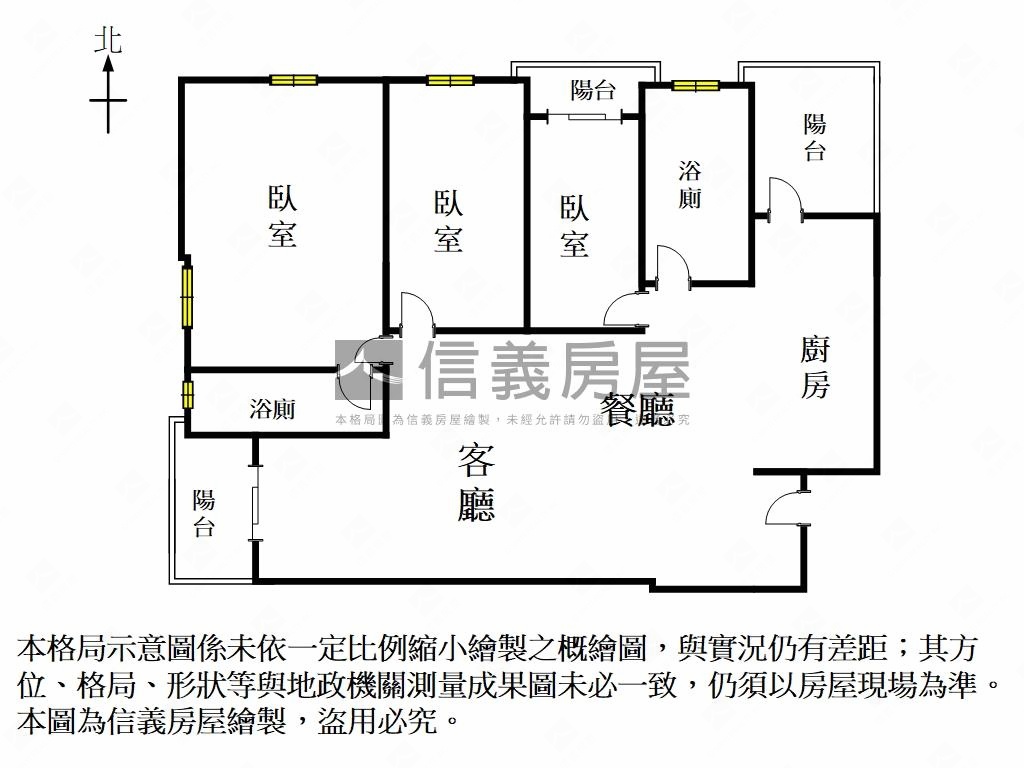 富立真邦｜三房平車房屋室內格局與周邊環境
