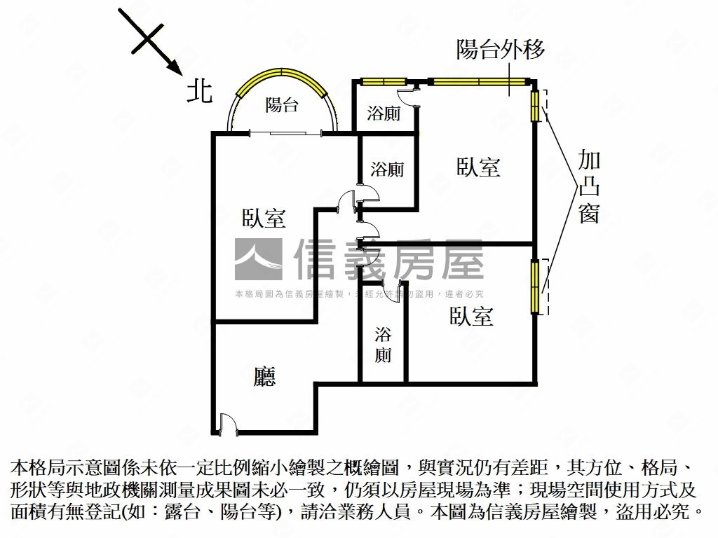 淡大商圈置產３房有車位房屋室內格局與周邊環境