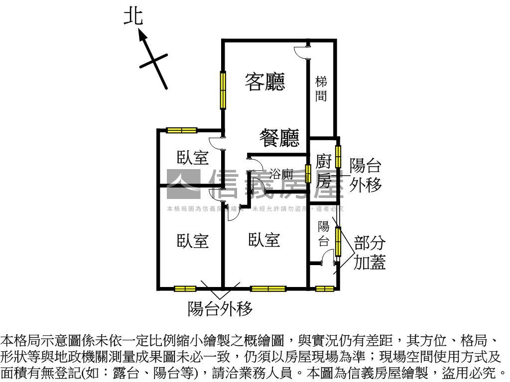 專任！近一中漂亮四樓美寓房屋室內格局與周邊環境
