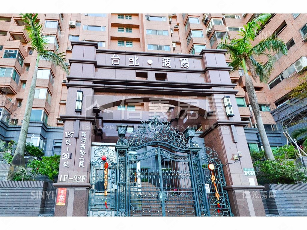 菠爾美景大兩房有平面車位房屋室內格局與周邊環境