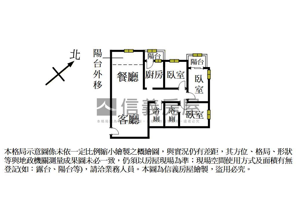 凡爾賽屋主整理美三房房屋室內格局與周邊環境