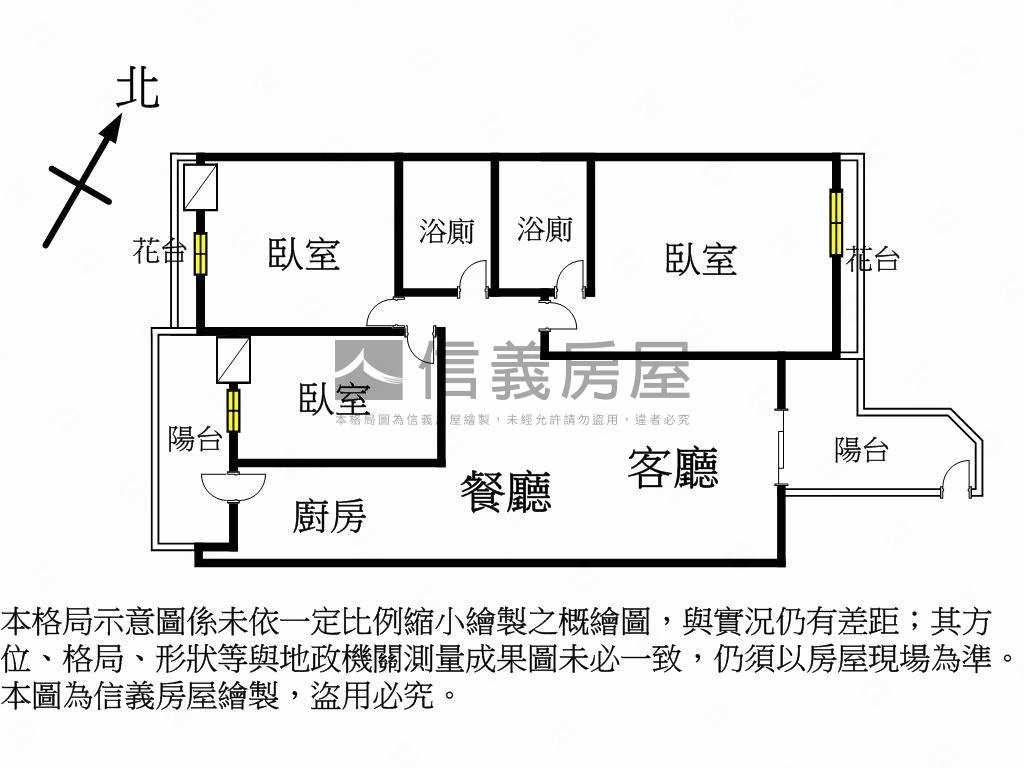 大墩學區。大未來三房車位房屋室內格局與周邊環境