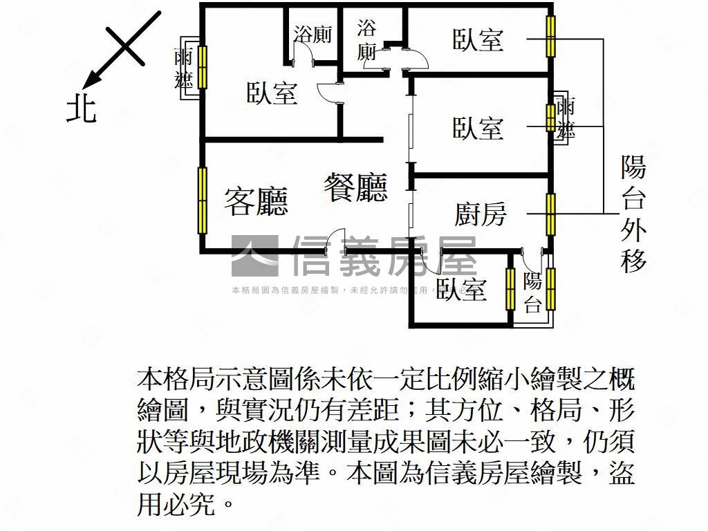 藝文麗品４房車位房屋室內格局與周邊環境