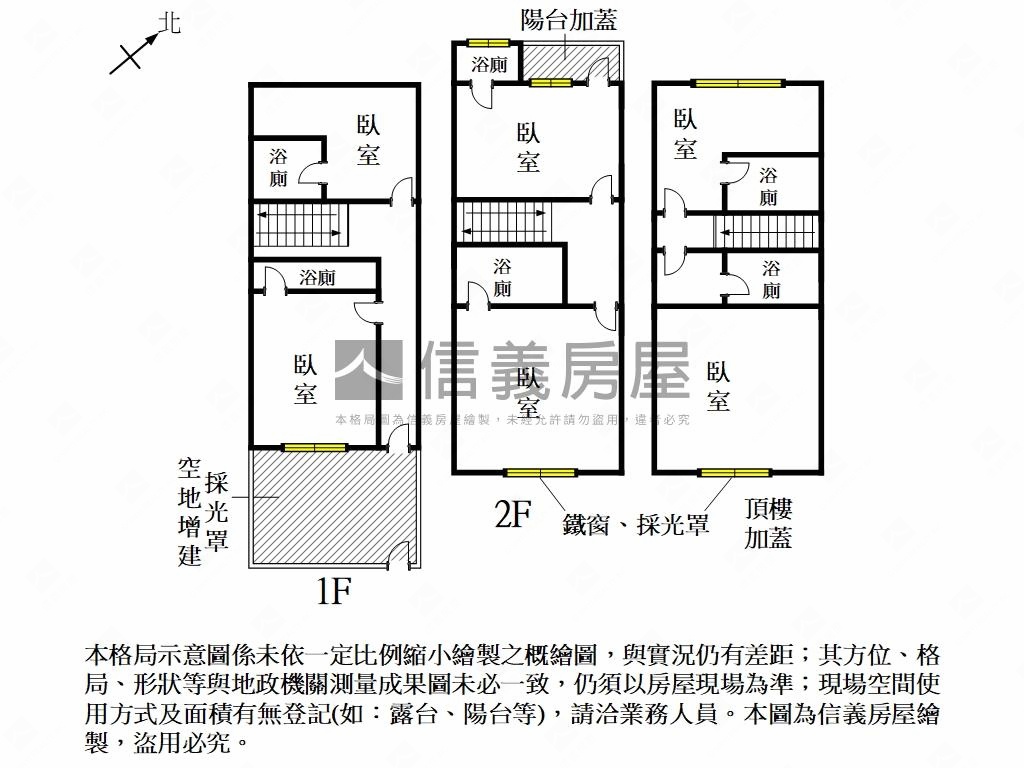 近成大收租美宿房屋室內格局與周邊環境