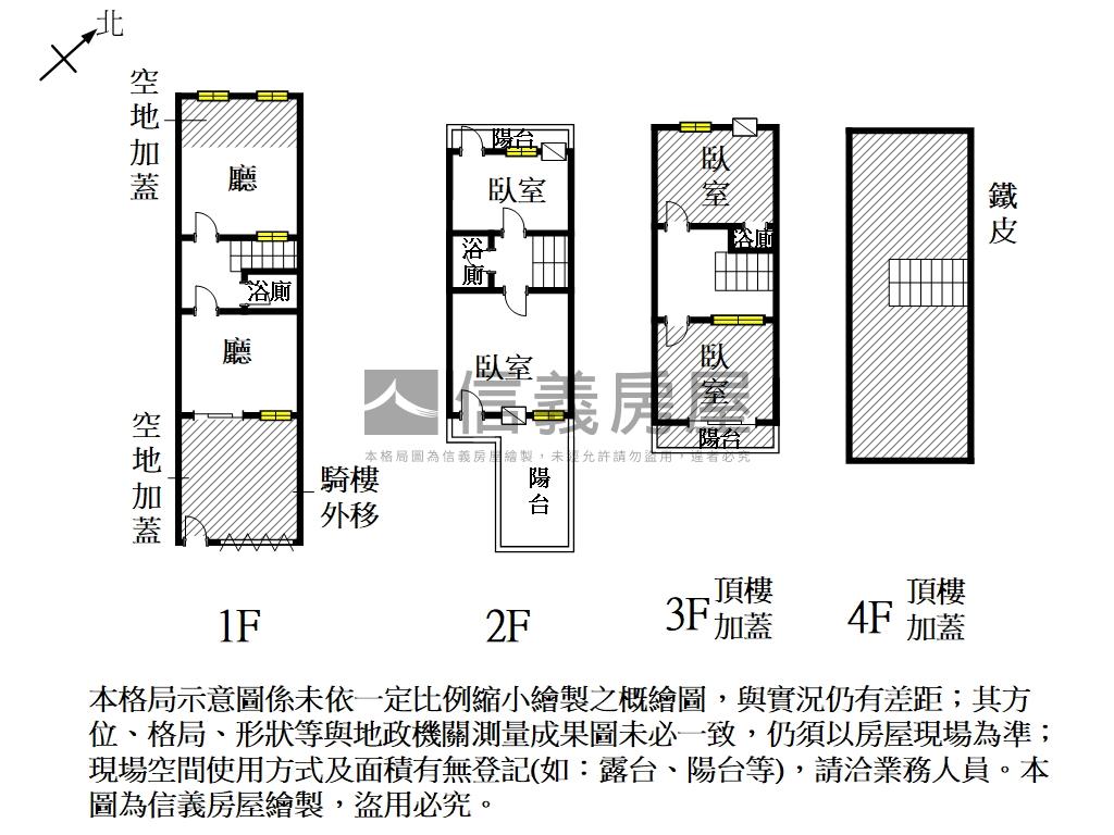 【中華商圈】朝南旺財店住房屋室內格局與周邊環境