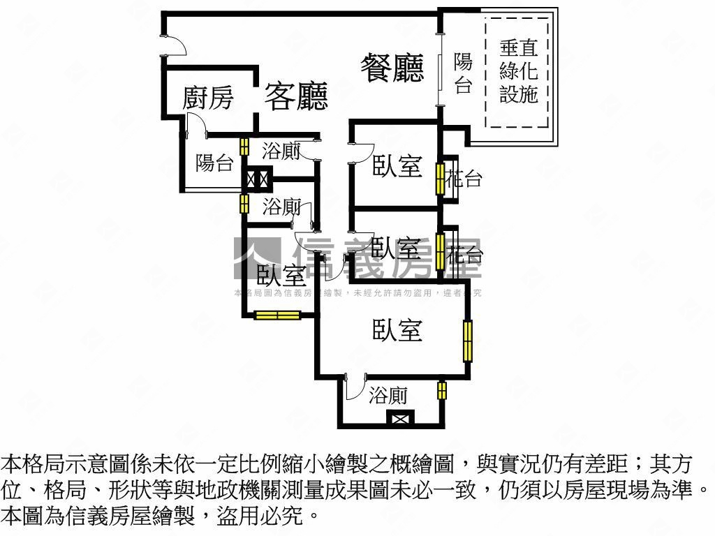 林鼎樸御四房雙平面車位讚房屋室內格局與周邊環境