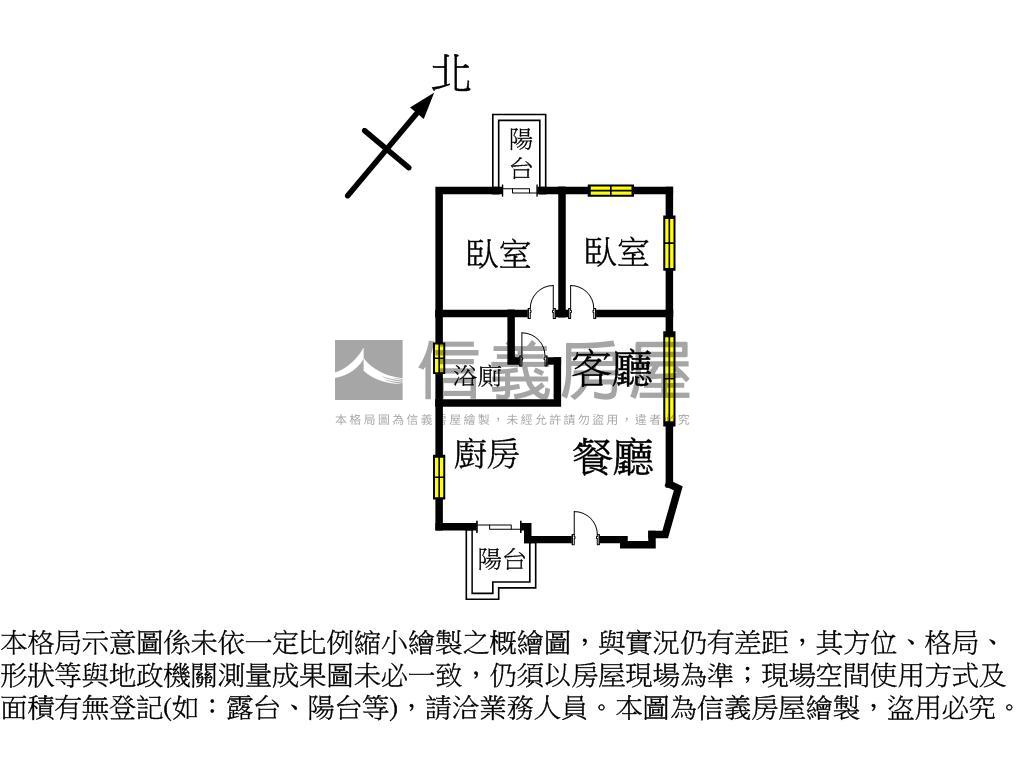 綠野心瀞七樓有車位房屋室內格局與周邊環境