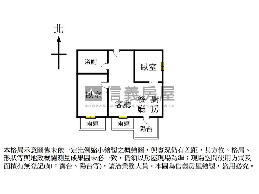 【綠意】信義之森。精品宅房屋室內格局與周邊環境
