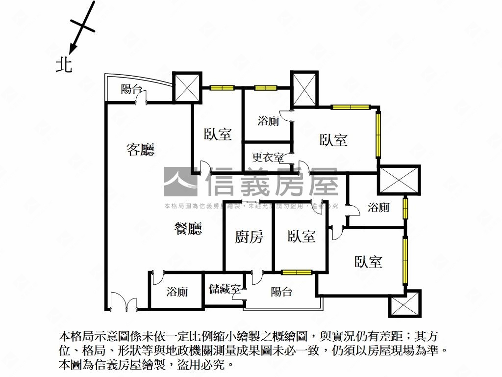 雙子星花園豪邸房屋室內格局與周邊環境