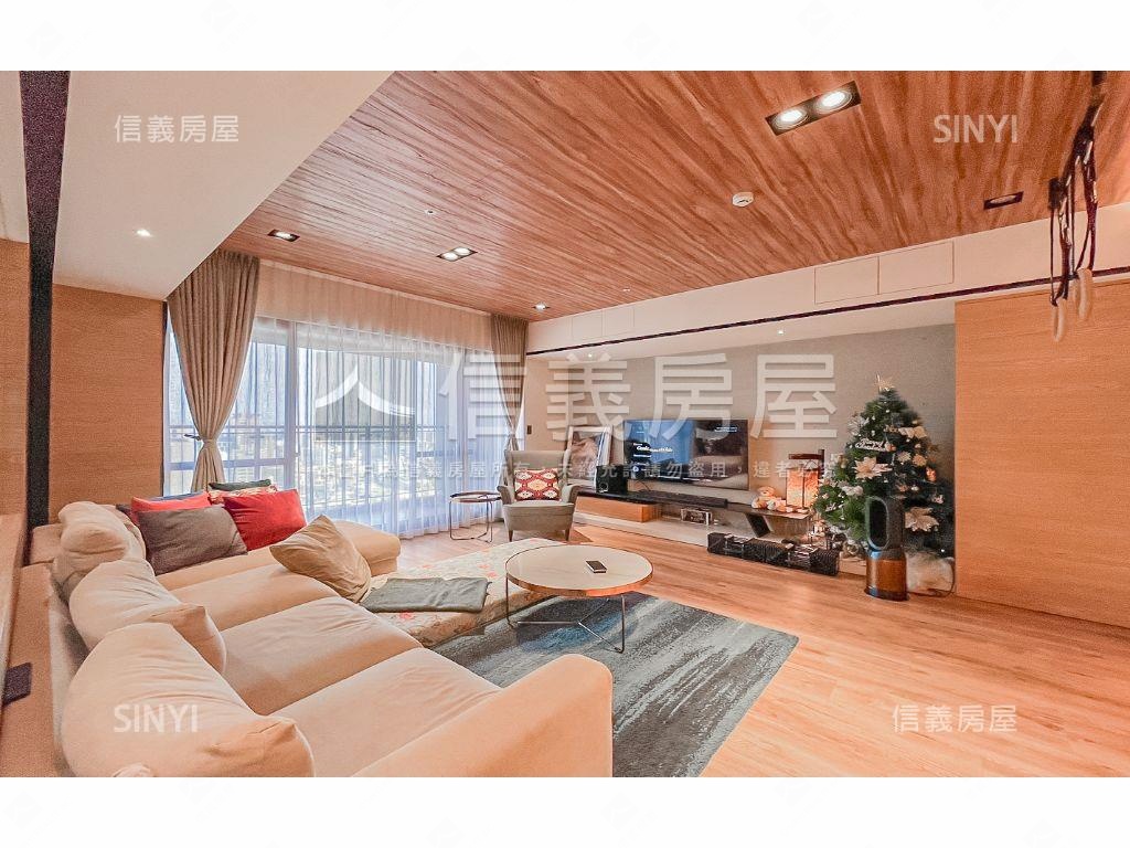 大城雲杉稀有看公園雙平車房屋室內格局與周邊環境