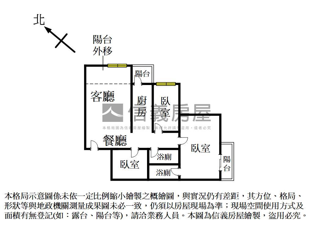 近太原綠園道視野三房房屋室內格局與周邊環境