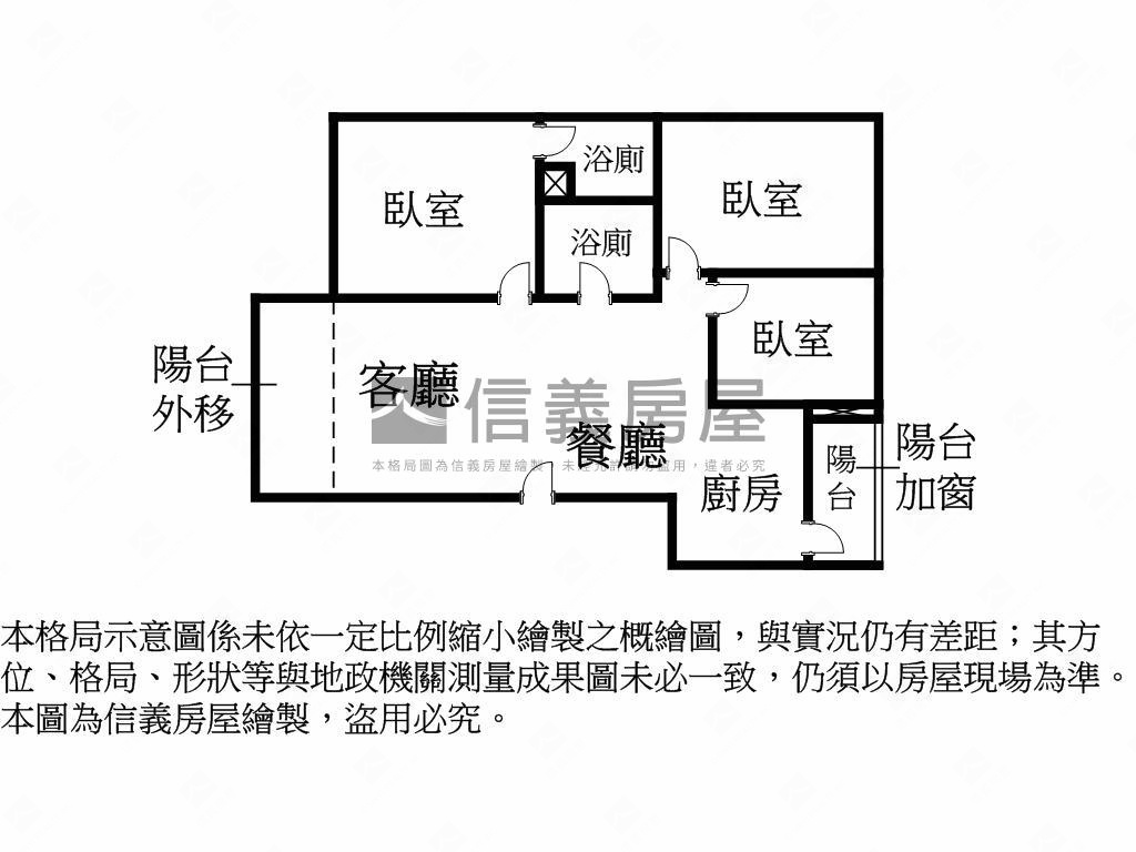 首購首選美三房房屋室內格局與周邊環境