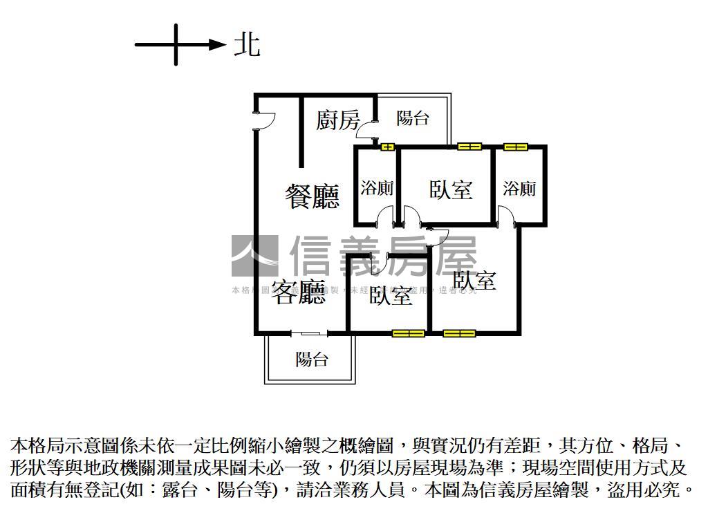 心之所向精裝三房平車房屋室內格局與周邊環境