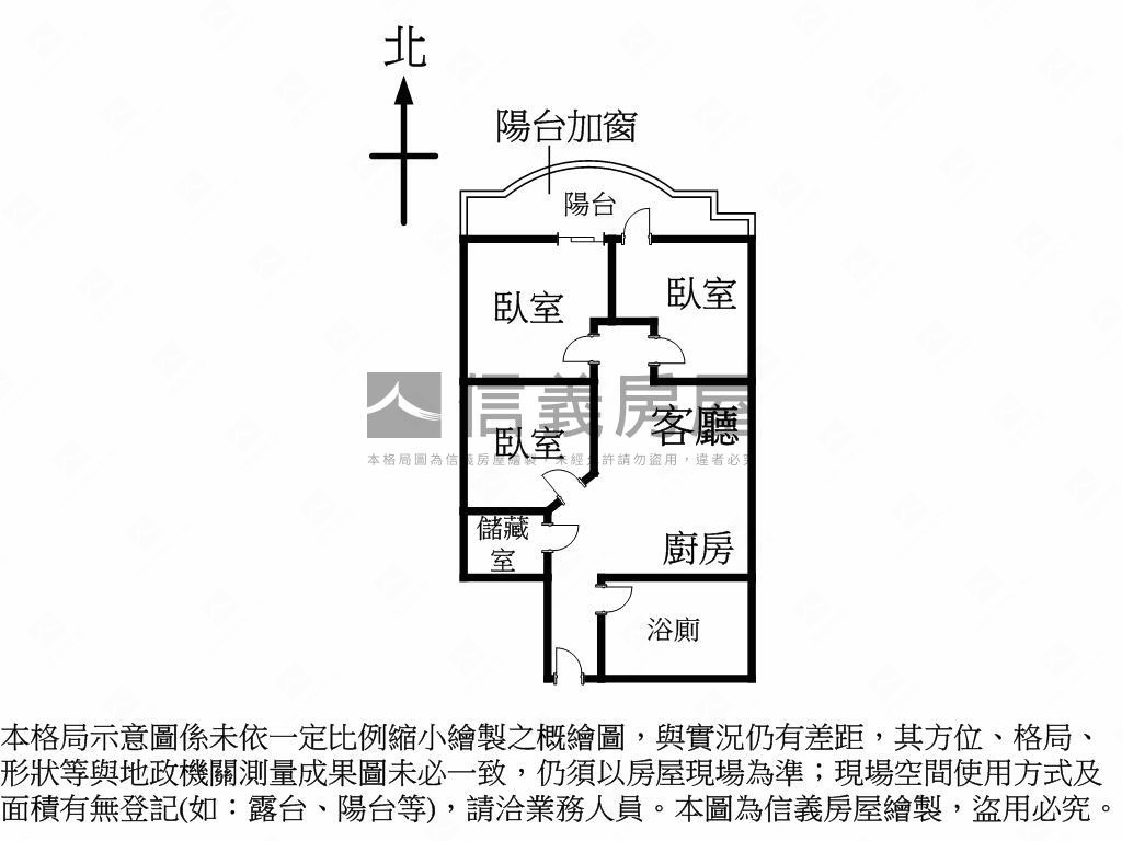 低總電梯大陽台美３房房屋室內格局與周邊環境