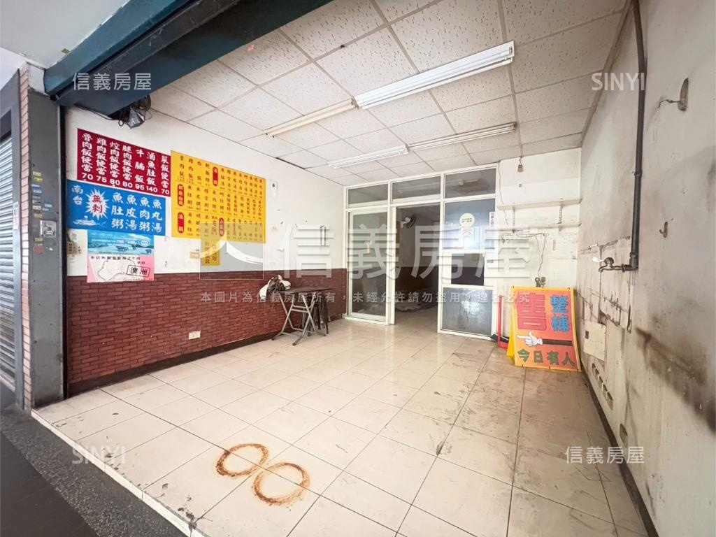 建中街稀有透天店面房屋室內格局與周邊環境