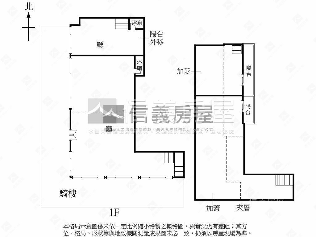 ☆惠中路雙門牌大面寬角店房屋室內格局與周邊環境