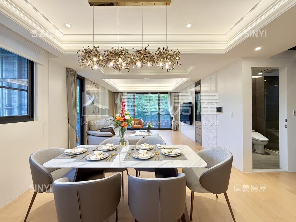 【薇閣】精裝電梯四房車位房屋室內格局與周邊環境