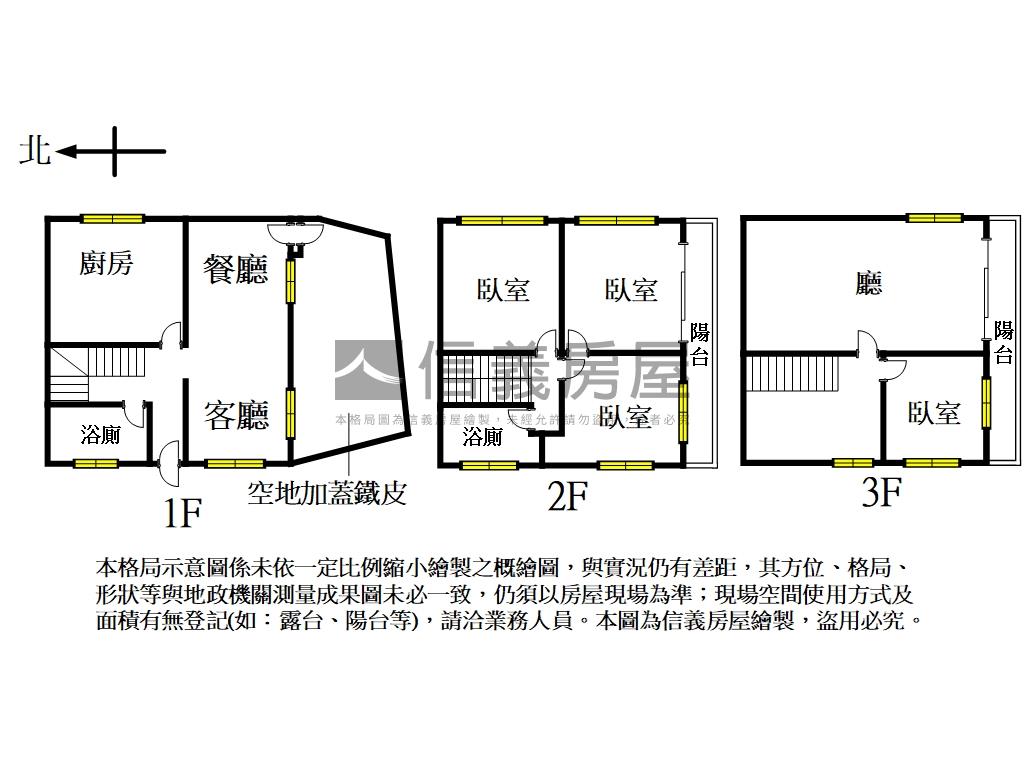 草屯將軍大透天房屋室內格局與周邊環境