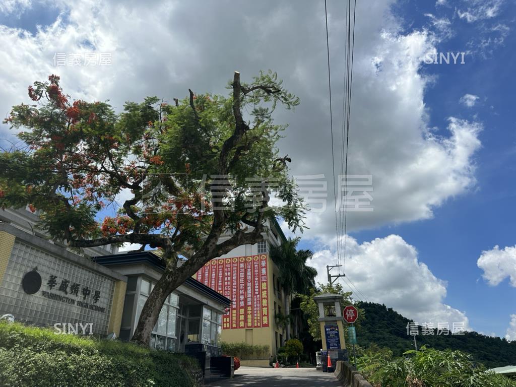 近華盛頓中學邊間庭院別墅房屋室內格局與周邊環境