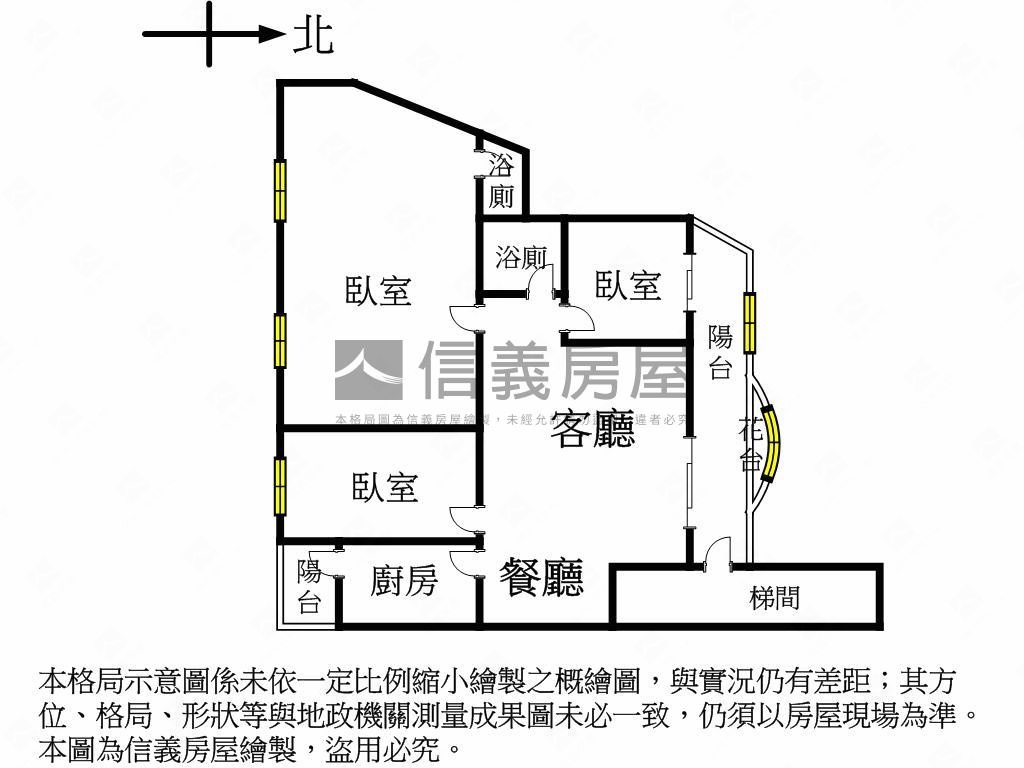 水湳經貿三房兩衛車位房屋室內格局與周邊環境
