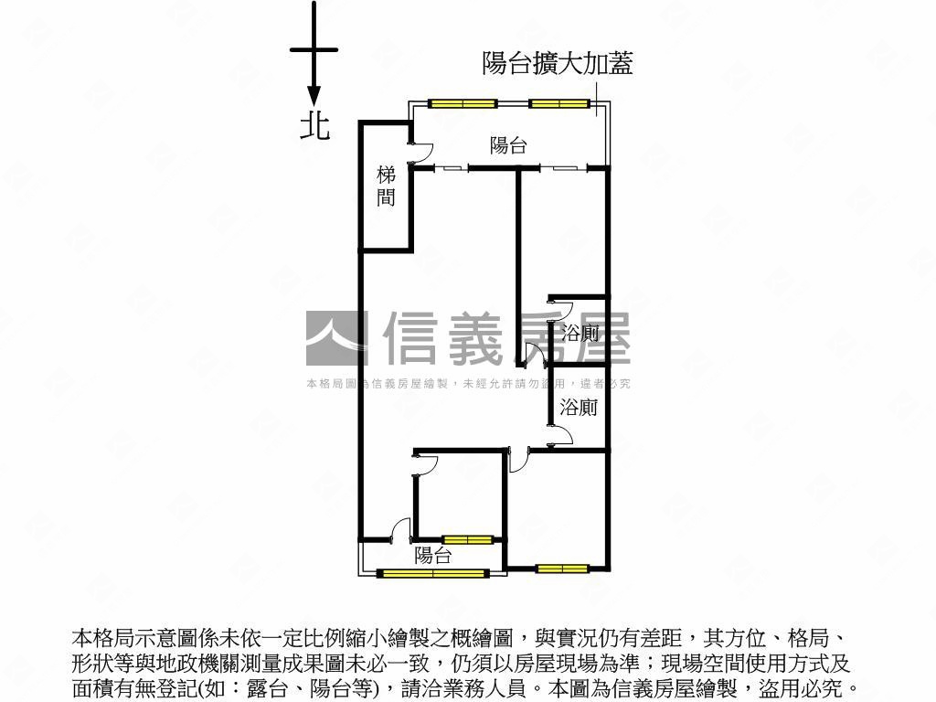 近先嗇宮捷運站三樓大空間房屋室內格局與周邊環境
