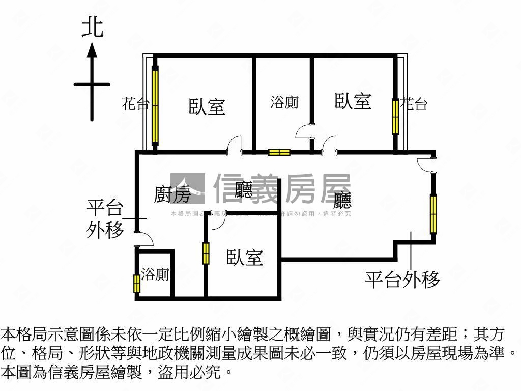 西區一樓住家無障礙空間房屋室內格局與周邊環境