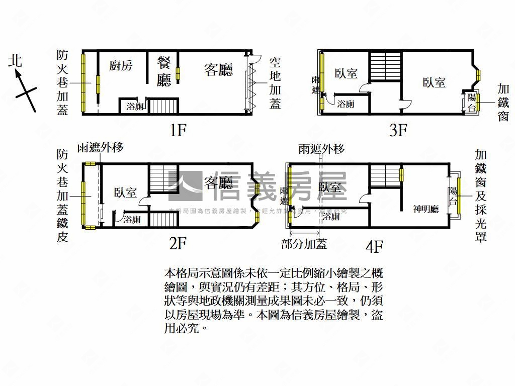 近富岡活巷透天房屋室內格局與周邊環境