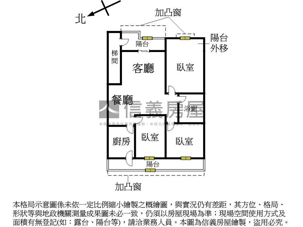 專約保健路黃金三樓房屋室內格局與周邊環境