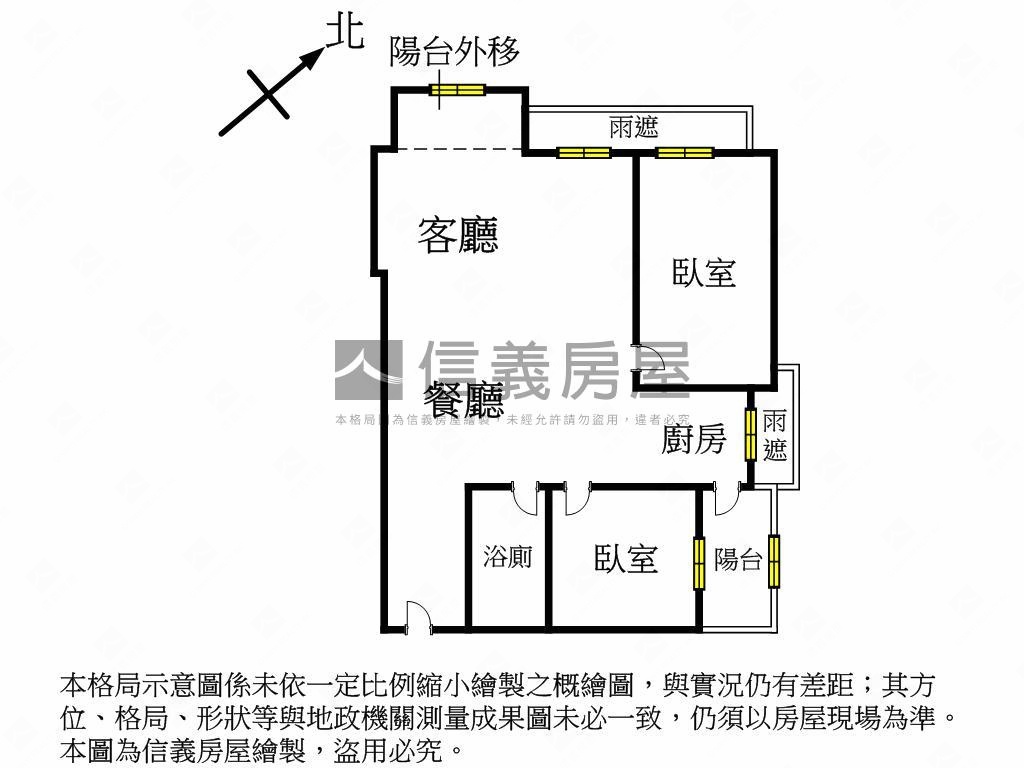 世界之心高樓層兩房平車位房屋室內格局與周邊環境