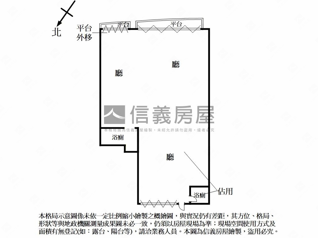 大面寬黃金店面－坡平車位房屋室內格局與周邊環境