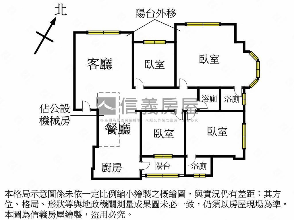 仁愛歐堡全新裝潢四房車位房屋室內格局與周邊環境