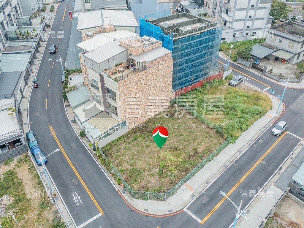 芎林重劃區住一角地房屋室內格局與周邊環境