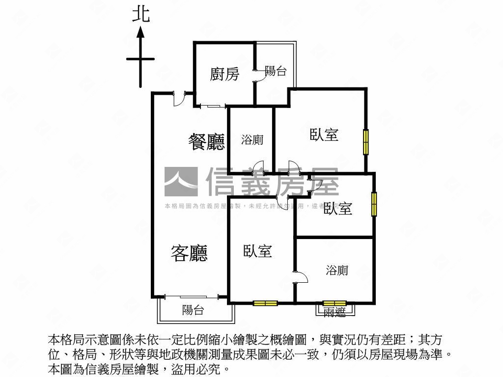一見傾心綠都心房屋室內格局與周邊環境