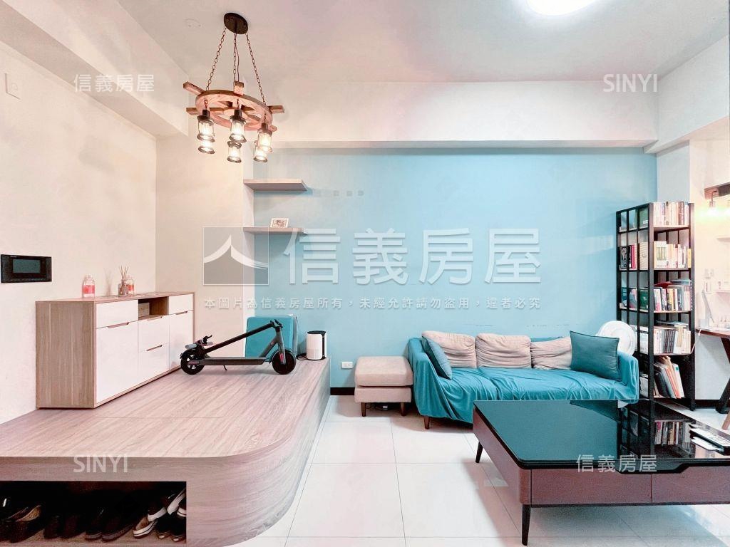 工業風裝潢南屯精美一房房屋室內格局與周邊環境