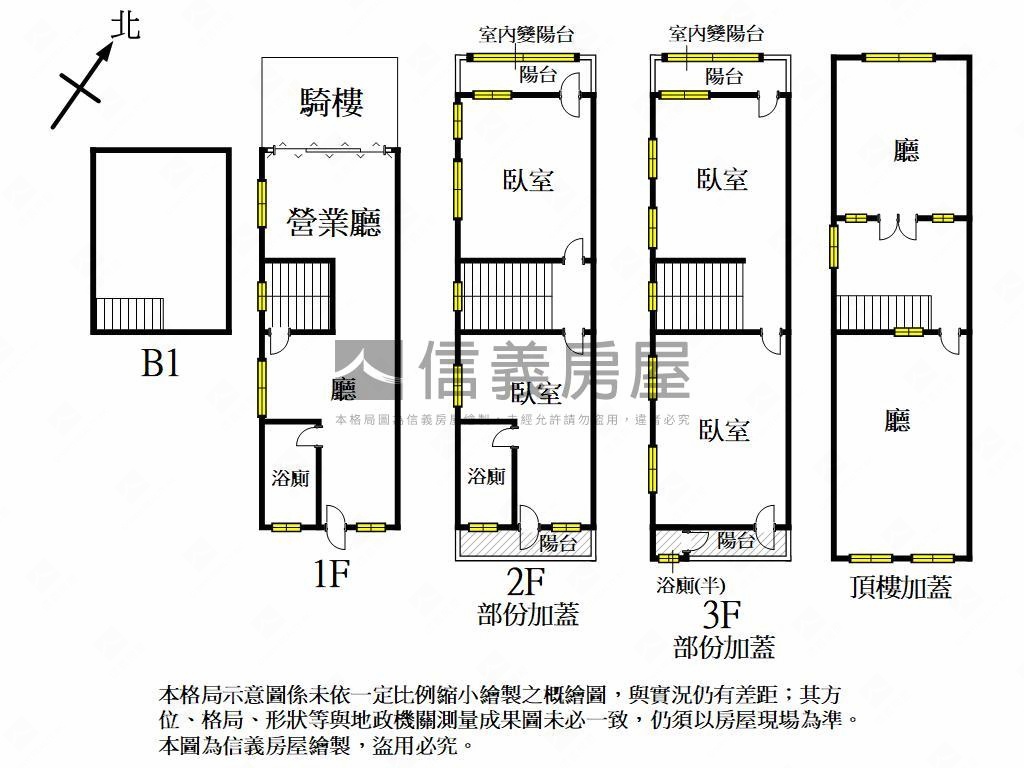 三多商圈正街邊間透店房屋室內格局與周邊環境